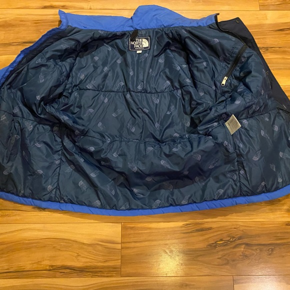 Vintage The North Face Ski Jacket Mountain Size Medium Blue Made In USA - Picture 12 of 16